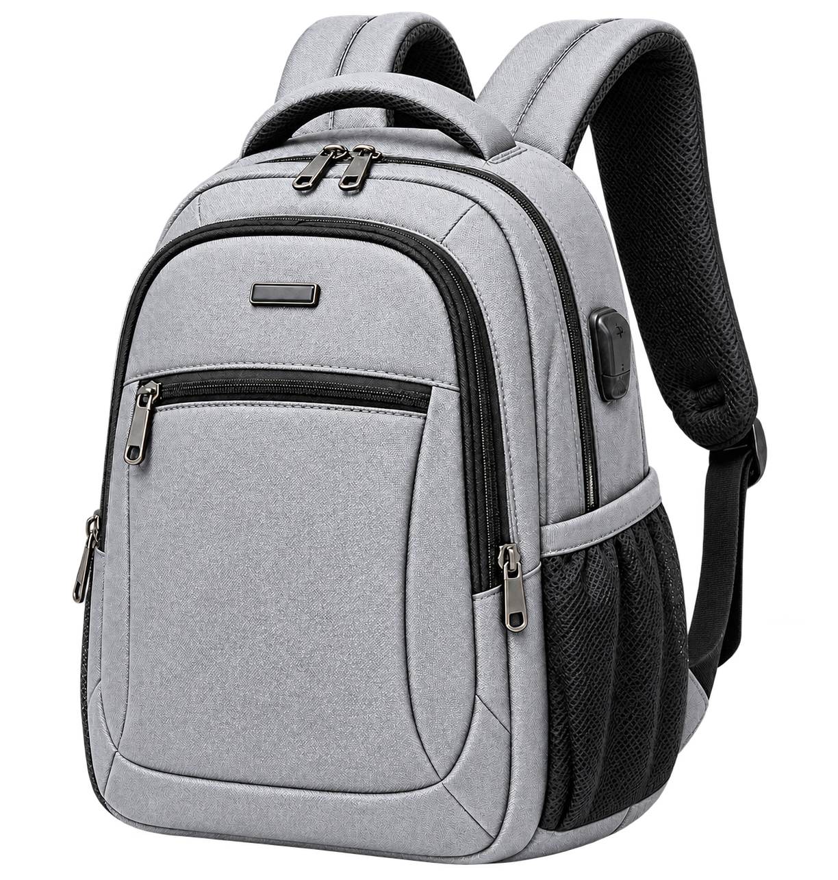 Small silver cabin backpack